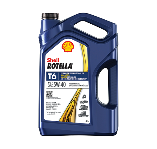 Shell Rotella T6 5w-40 Front Image